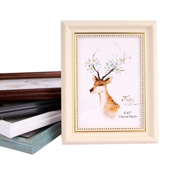 

1PC Photo Frame A4 Black Photo Frame Certificate Photo Ideal Choice Free-standing and Wall-mounted White Brown Green