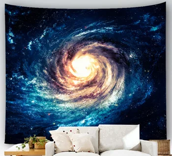 

Hot Sale Decorative Cloth Universe Printing Tapestry 150*150cm