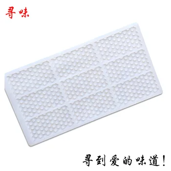 

Ruminate Silicone Fondant Mold Lace Mould Honeycomb Shape Chocolate Chip DIY Baking Cake Accessories
