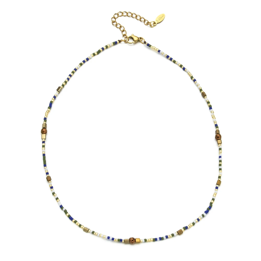 ZMZY Handmade Natural Stone Necklaces For Women Fashion Jewelry MIYUKI Beads Choker Necklace Girl Boho Collares Accessories - Image 6