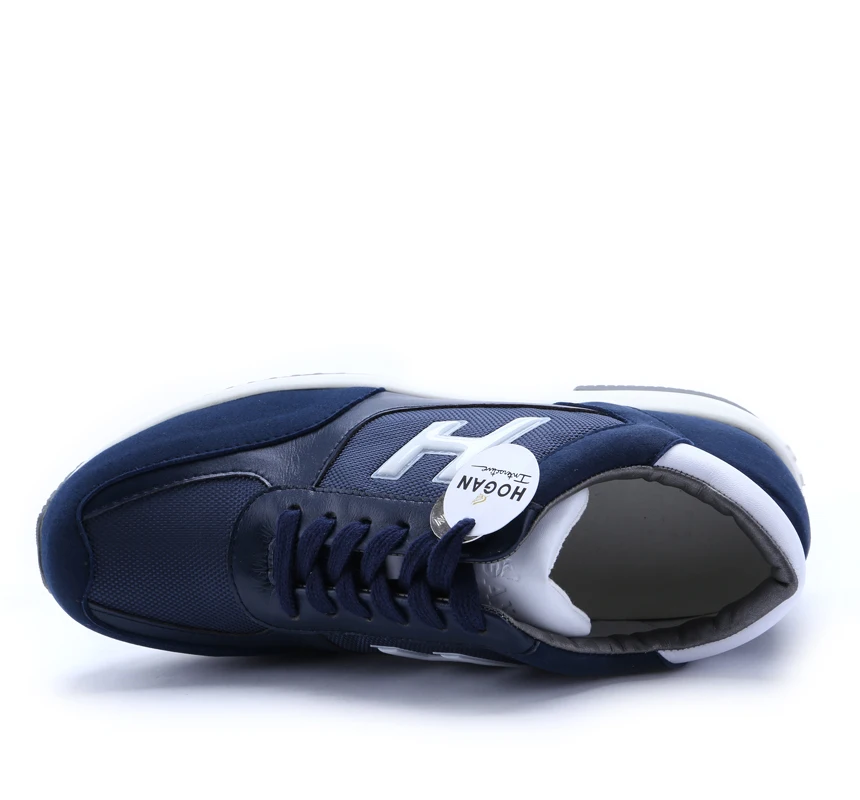 Hogan Элитный бренд Для мужчин туфли женские туфли из натуральной кожи кроссовки Для мужчин из сетчатого материала; спортивная обувь Повседневное кроссовки ДЛЯ БЕГА МОДНЫЕ Для мужчин Повседневное кроссовки