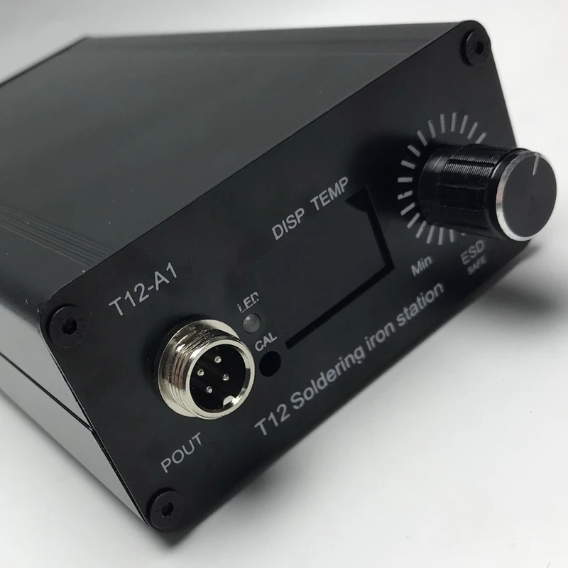 110V 220V Цифровой паяльник станция готовой контроллер для T12 ручка, ЕС вилка