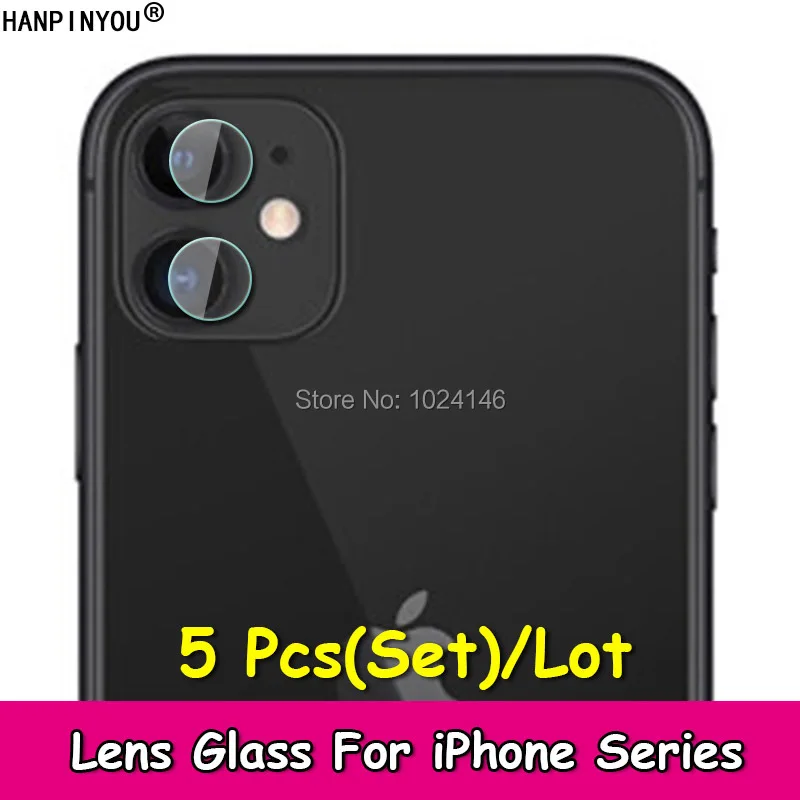 5 шт. для Apple iPhone 13 12 11 Pro Xs Max X XR 6 7 8 Plus прозрачная задняя защитная пленка объектива
