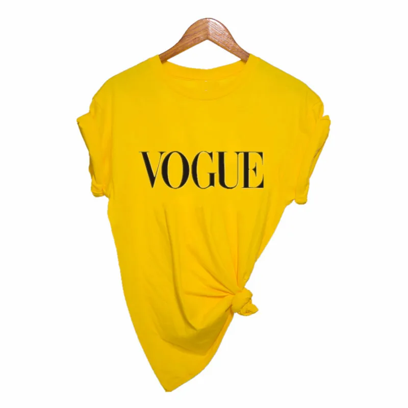 

T Shirt Girl 100% Cotton Vogue Letter Printed Women Breathable tshirt casual women's t shirt o-neck women tops tee shirts
