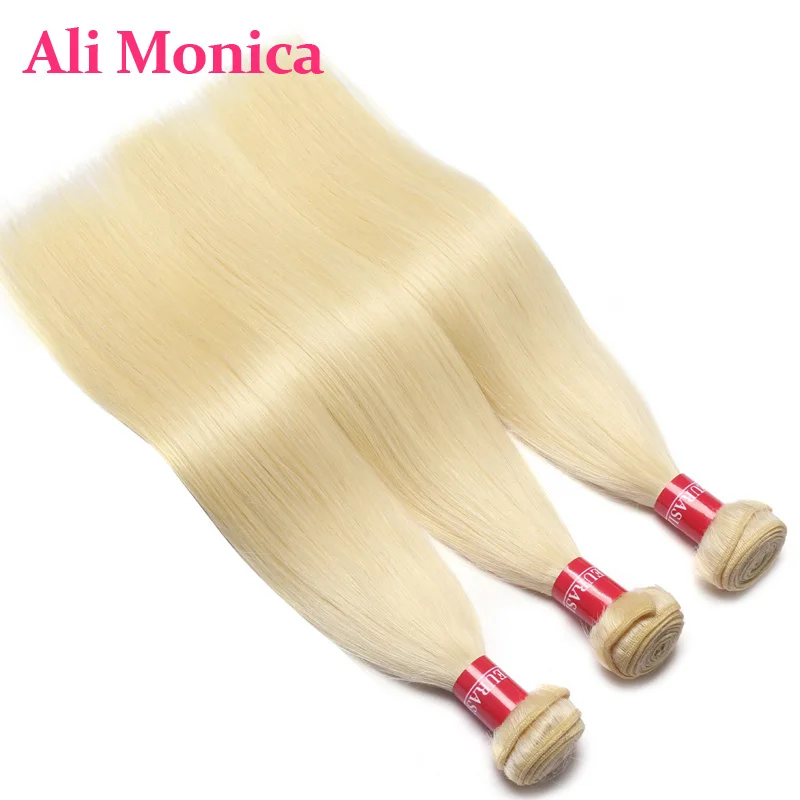 Human Hair Extensions Human Hair Bundles 613 Blonde Bundles Brazilian Straight Human Hair Bundle 1 3 4 Honey Blonde Hair Weave 28 30 32 34 36 38 40 inch