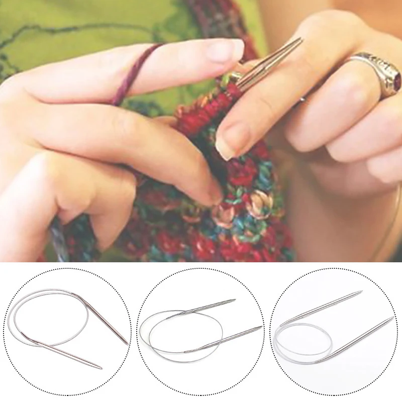 120cm-Circular-Knitting-Needles-Stainless-Steel-Needlework-Crochet-Hook-For-Winter-Sweater-Diy-Crafts-Weaving