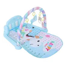 Детский ножной ковёр с дизайном «пианино» ручной глазомер гибкость руки Музыкальная погремушка играть одеяло интерактивные игрушки случайный цвет