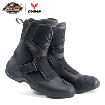

Motorcycle Boots Men Motocross Boots Motorcycle Shoes Motorcycle Road Racing Bota Motociclista Moto Riding Boots