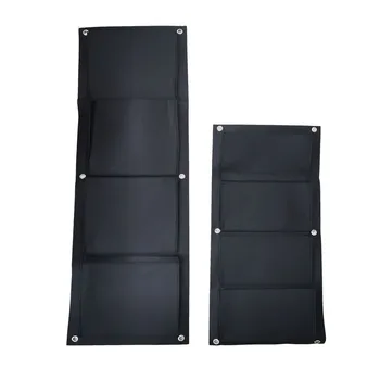 

Garden Outdoor Grow Bags Dropshipping Home Decor 4 Pocket Planting Bag Wall Vertical Greening Hanging