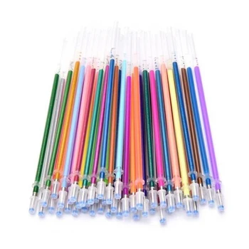 

48 Colors Gel Pens Glitter Coloring Drawing Painting Craft Markers Station Metallic Refills Drawing For Kids Adult Coloring Book