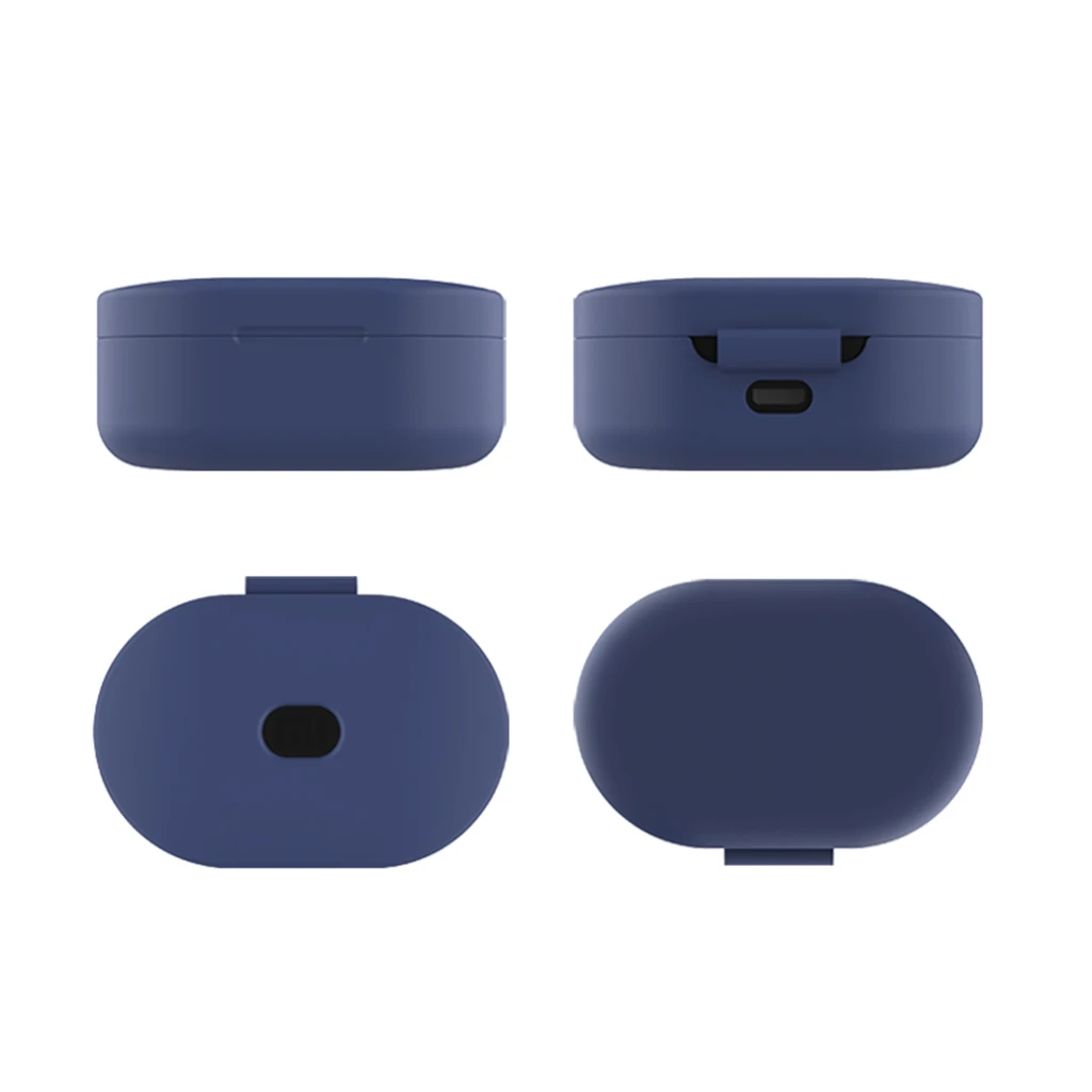 For Xiaomi Redmi Airdots Silicone Case Protector Charger Box Charging Cover Skin For Airdot TWS Bluetooth Earphone Youth Version
