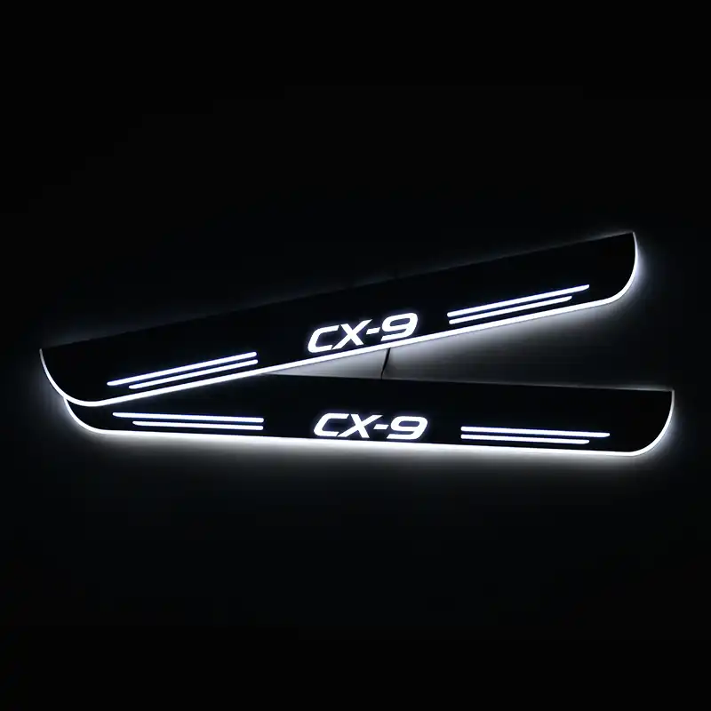 Xe O To đen Led Gắn Cửa Cho Xe Mazda Cx 5 Cx5 Kế Gh Cx 7 Cx7 Er Cx 8 Cx8 Kg Cx 9 Cx9 Tb Tc Scuff Tấm Cửa Hoan