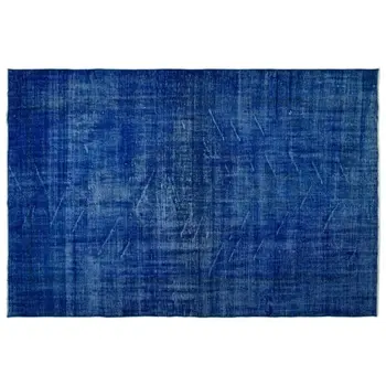 

Handmade Blue Vintage Overdyed Turkish Area Rug 180x270 Cm-5'11''X8'10''