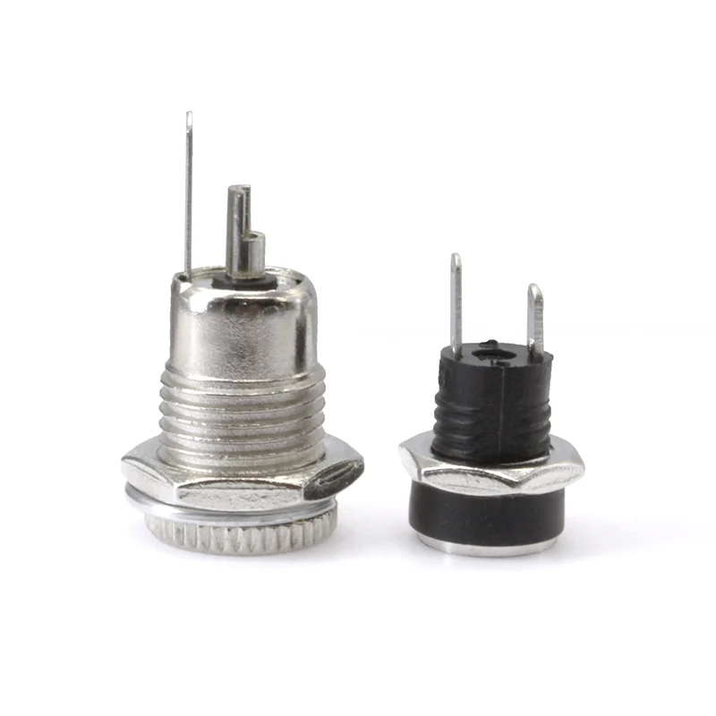 DC 5.5x2.1 Power Wire Connector Conjunto Feminino Plug Cable Waterproof Jack Tomada Electrico 5.5x2.5 Interface Socket Conector