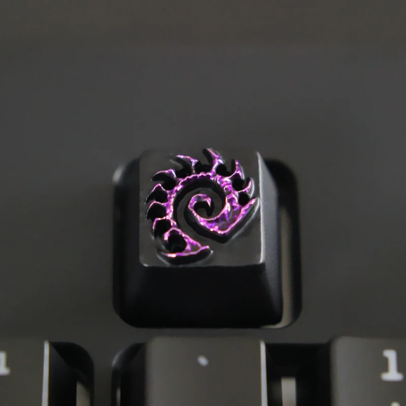 KeyStone Keycap 1 шт. рельефная игра 3D тема алюминиевый сплав металлические механические