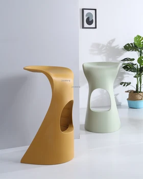 

Nordic Leisure Minimalist Creative Stool Shoe Stool Bathroom Stool modern livingroom dining room restaurant stools