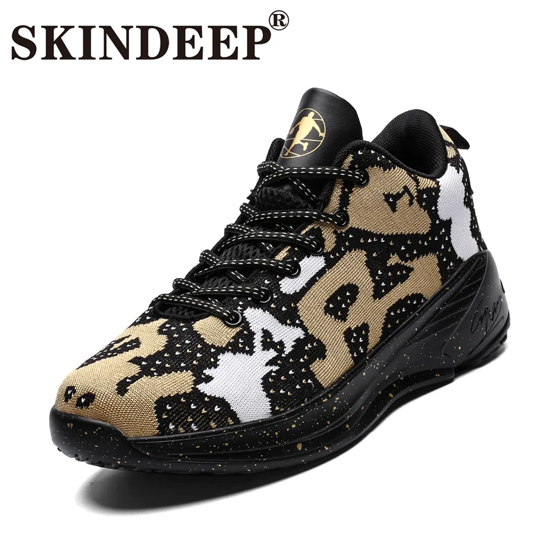 

SKINDEEP Basketball Shoe Lasts Fashion Mesh Breathable Camouflage Sneakers Women Shoes
