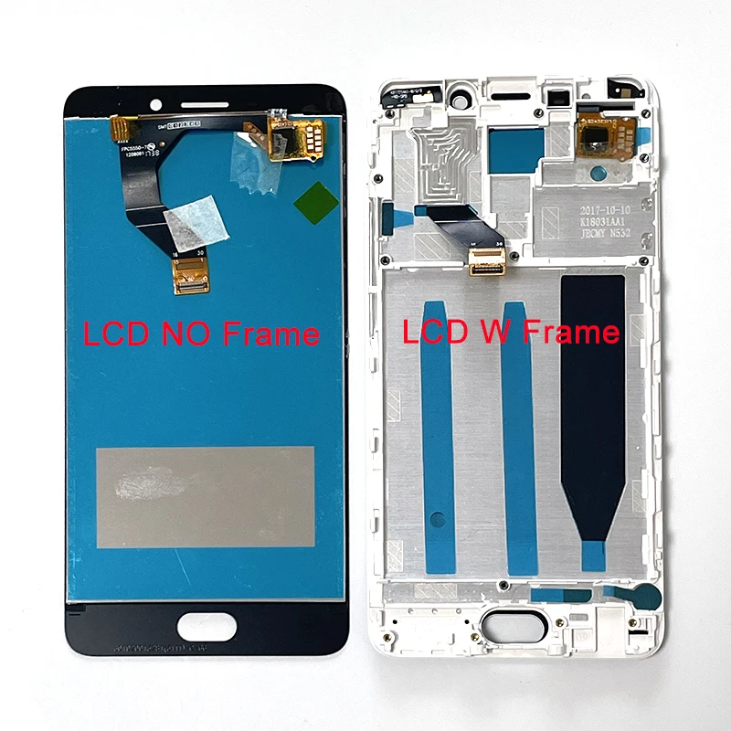 the best screen for lcd phones cheap 5.5"Original For Meizu M6 Note M721H M721Q LCD Display Frame Touch Screen Panel Digitizer For Meizu M6Note Meilan Note 6 Display screen for lcd phones galaxy