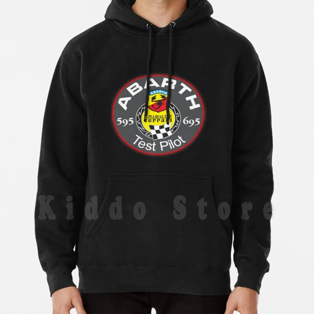 Abarth 695 Abarth Test Pilot Hoodie Manica Lunga Fiat 131 Abarth 695 Fiat Abarth 595 2019 Fiat 124 Spider A112