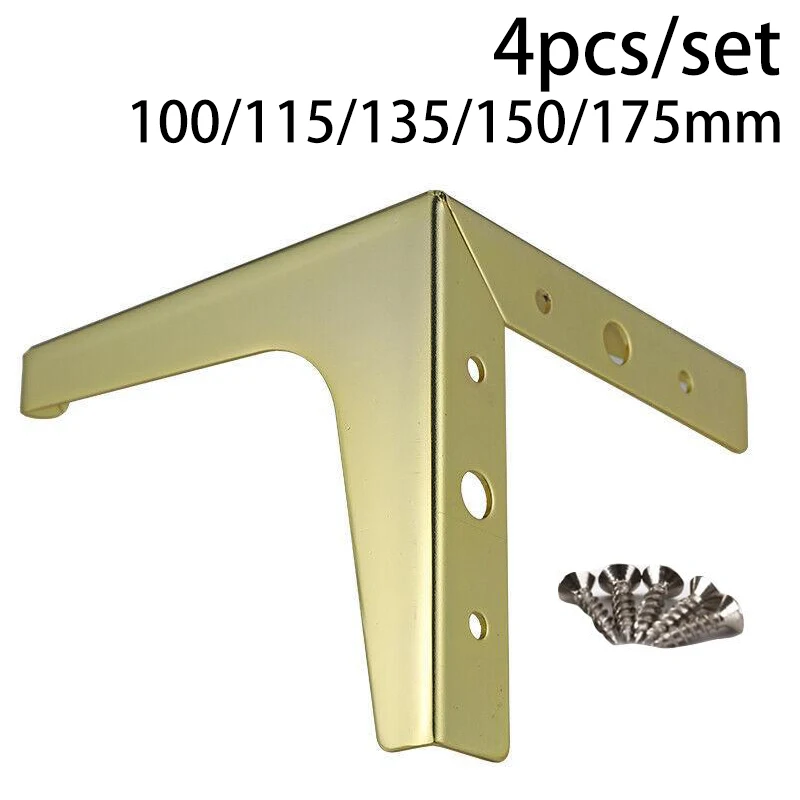

4pcs Detachable Sofa Legs Fixing Screws Preventing Scratches Wooden Chair Cabinet Closet Furniture Accessories