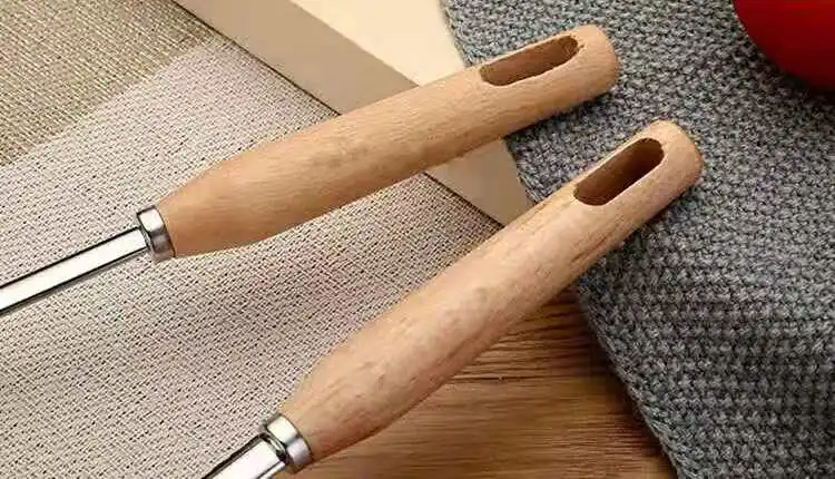 Классический анти-скальдинг из эвкалипта ручка горячий горшок кухонный набор из нержавеющей стали посуда Толстая суповая ложка-сито