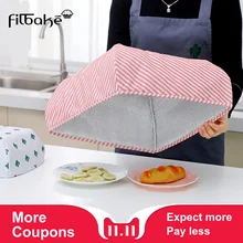 FILBAKE складные крышки для еды, сохраняющие тепло, алюминиевая фольга, крышка для посуды, изоляционная Крышка для еды, аксессуары для кухонного стола, инструменты