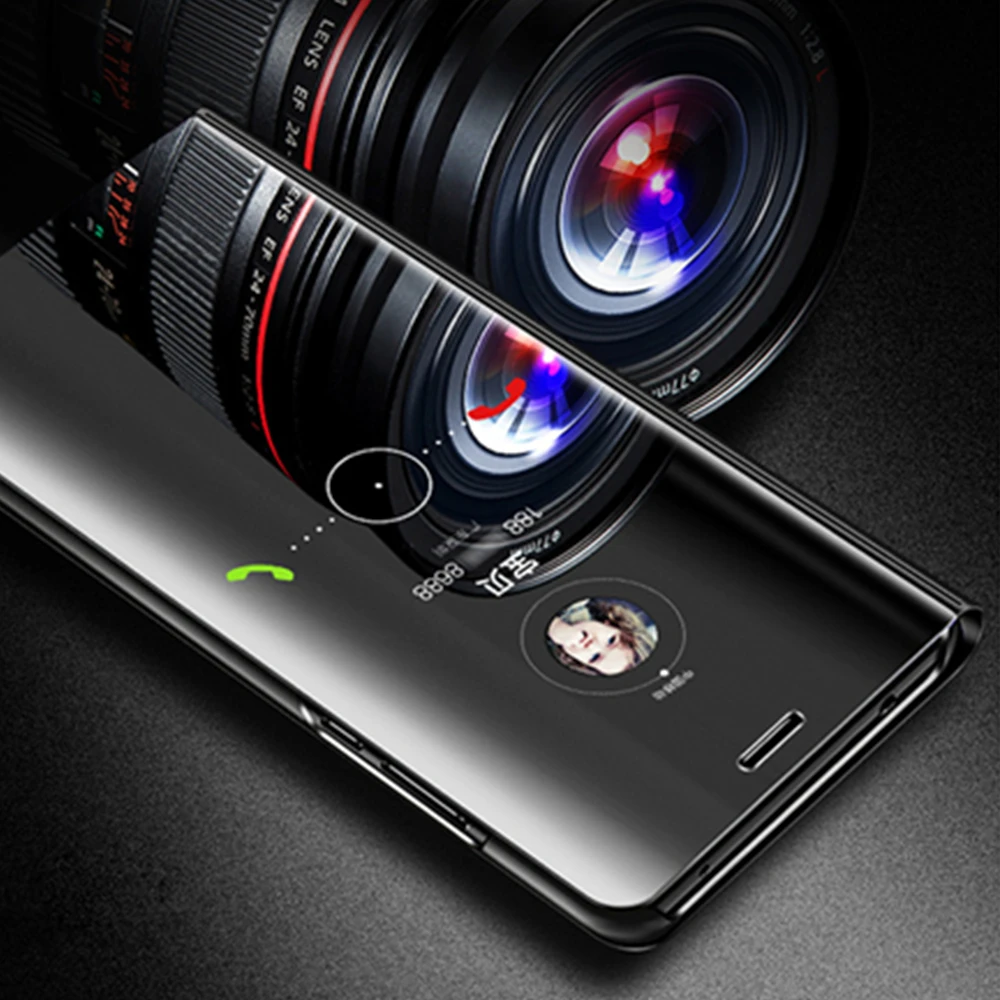 

Smart Mirror Flip Luxury Case For Samsung Galaxy Note10 Pro S10 Plus E S 10plus Note 10pro Not 10 s10e Phone Funda Leather Cover