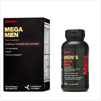 

MEGA MEN 180 caplets, MEN'S MACA MAN 60 Capsules