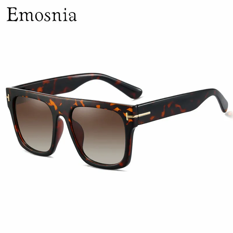 

Emosnia Fashion Sunglasses Women Oversized Square Female Luxury Designer Sun Glasses Vintage Gradient TOP Quality Oculos UV400