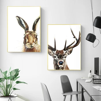 

RELIABLI ART Canvas Paintings Animal Posters Flamingo Pictures Modern Wall Art Prints For Living Room Decoration No Frame