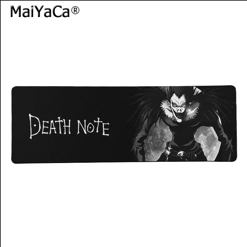 Lock Edge 30x80cm Maiya высокое качество DEATH NOTE красивый коврик для мышки в стиле аниме большой коврик для мыши клавиатуры коврик - Цвет: Lock Edge 30x80cm