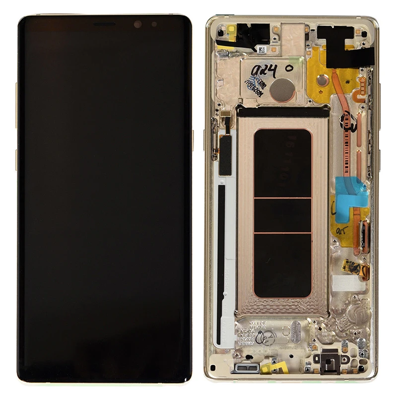 Оригинальный Super AMOLED экран для Samsung Galaxy Note 8 ЖК дисплей с рамкой Note8 N950F N950A N950U без