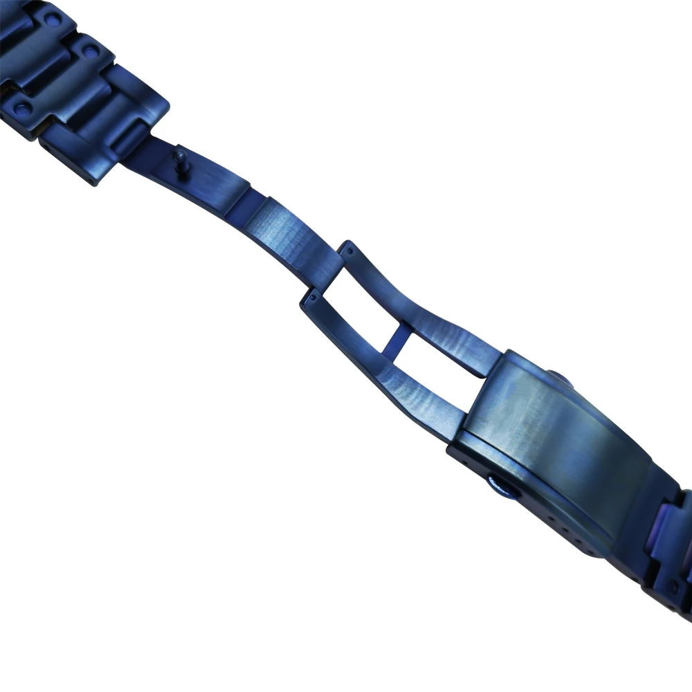 Набор голубых часов DW5600/5610 ремешок для безель/чехол 100% из нержавеющей стали
