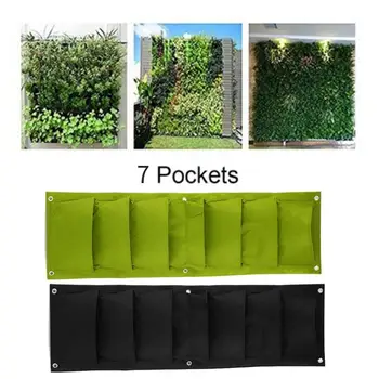 

4/7Pockets Nonwoven Potato Grow Pot Planting Bags Practical Creative Balcony Spring Vegetable Nursery Bag Garden Container