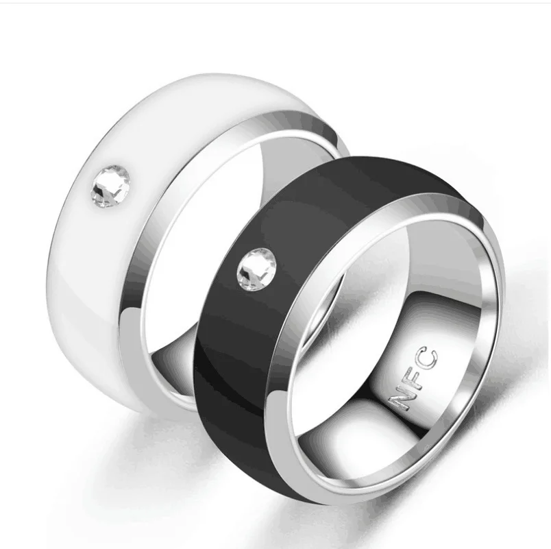 NEW 1PC Fashion Multifunctional Intelligent Ring For Connect All Android Technology Finger Smart Wear Finger Digital NFC Ring