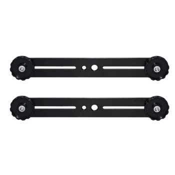 

One-Line Flash Dual-Head Bracket Monitor Bracket Fill Light Cross Bar Dual Camera Light Stand Live Broadcast Tripod Tripod Acces