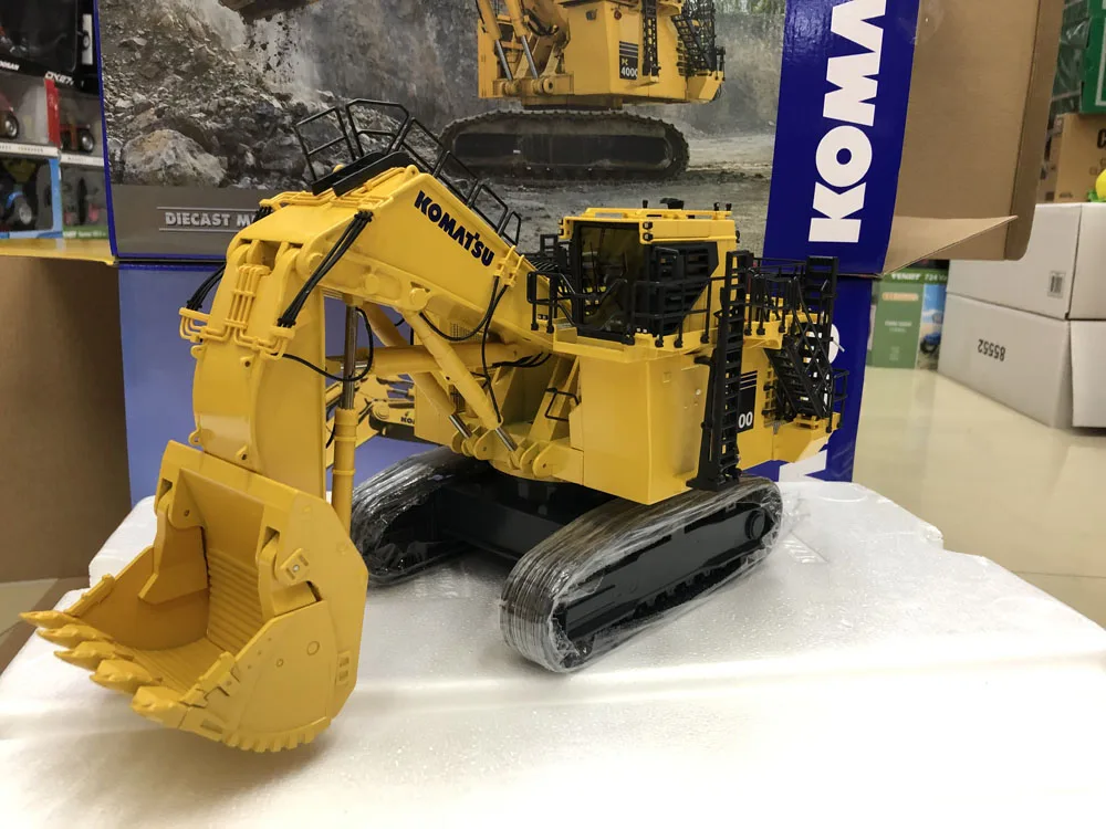 NZG 933 1:50 Komatsu PC4000 горный экскаватор с передней игрушечная Лопата