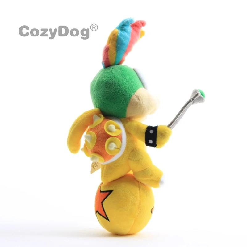 25 см серия Марио Koopalings Lemmy плюшевый Купа кукла игрушки мягкие животные куклы Koopa сидя на плюшевая игрушка мяч детский подарок