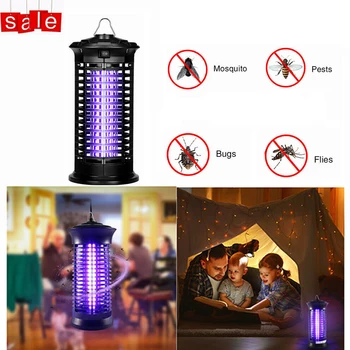 

110V Electric Insect Bug Zapper LED UV Mosquito Insect Killer Lamp Pest Moth Fly Anti Mosquito Killer Outdoor Lights Trap Lamps