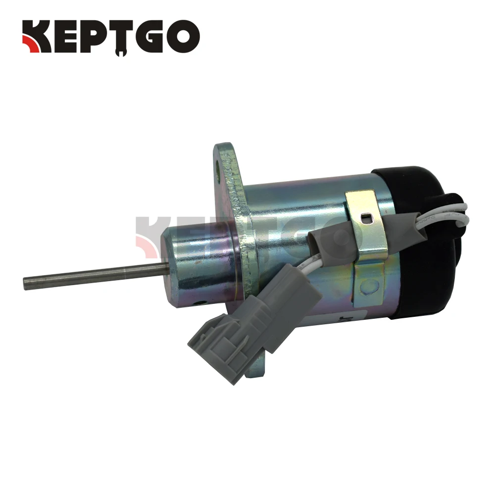12V PS45CZ250 запорный соленоид топлива для Kubota Электромагнит исполнительного механизма D1503 V2203