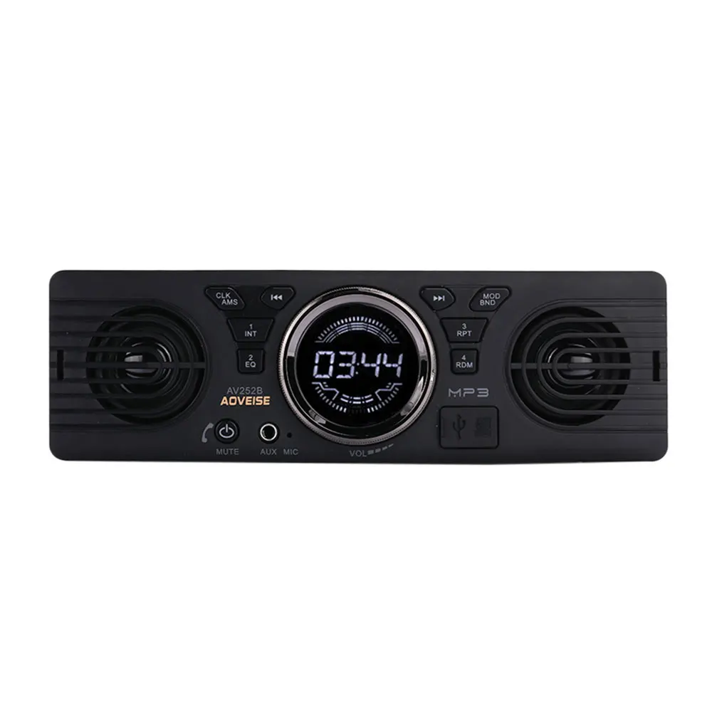 Плеер радио аудио автомобиля универсальный стерео MP3 TF AUX автомобиля Bluetooth AV252B Премиум