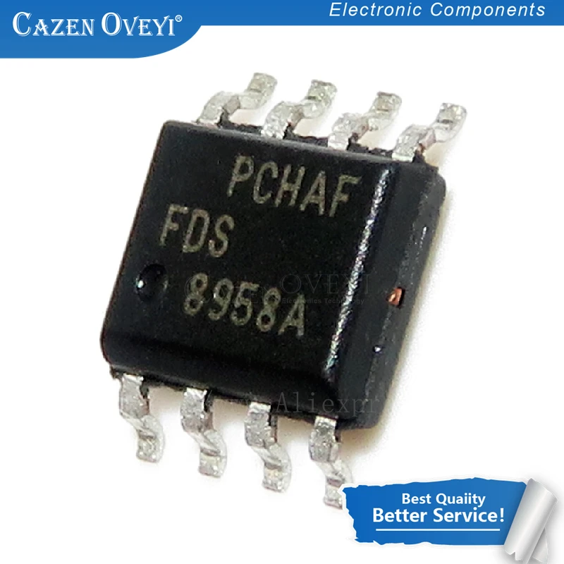 10pcs/lot FDS8958A FDS8958 8958A FDS8958B SOP-8 LCD High Voltage Board Common Chip New Original In Stock | Электронные