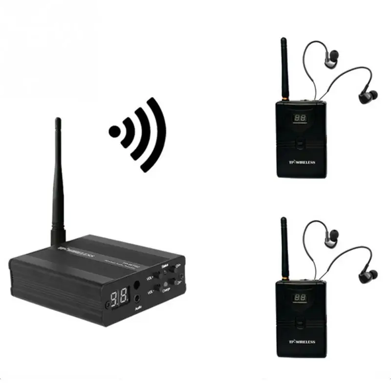 Digital Wireless Audio Transmission Stage In Ear Monitor Headphone Professional Anti Interference Stereo 2.4GHz Effective #2
