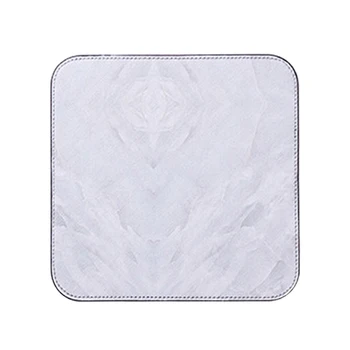

Computer Mouse Pad Marble Series Square Game Mouse Pad Powder Gray + Cloth
