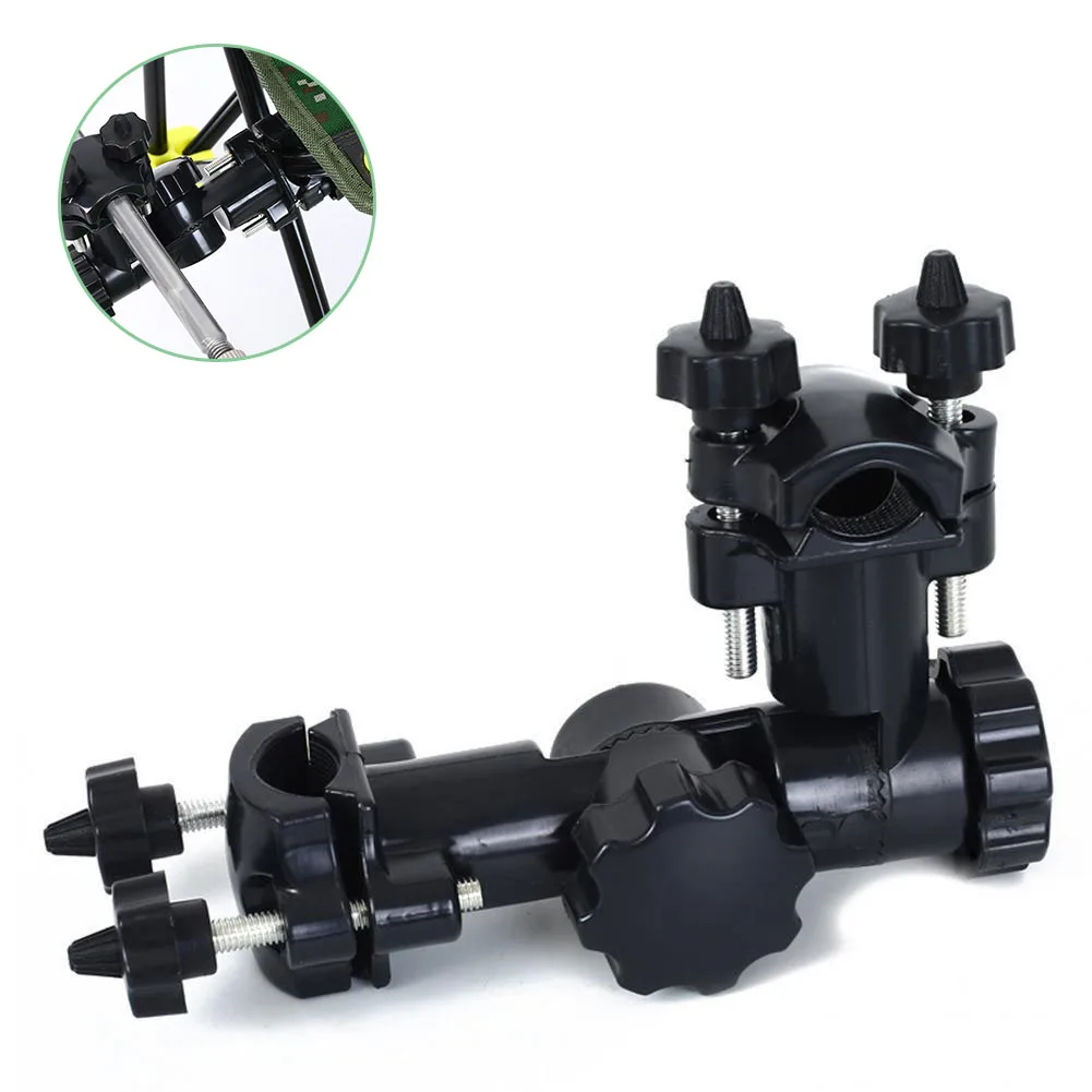 

Universal Plastic Built-in Thread Holder Adjustable Simple Fishing Seat 360 Degree Rotation Umbrella Stand Bracket Fishing Tools