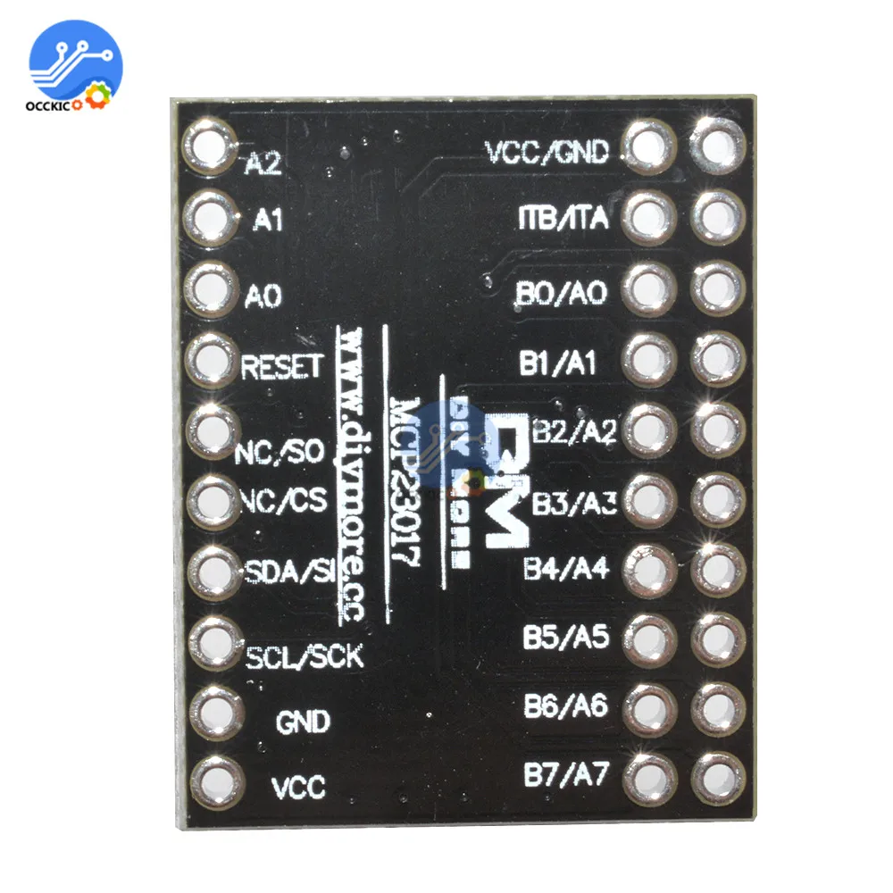 Последовательный Интерфейс модуль IIC I2C MCP23017 SPI MCP23S17 двунаправленный 16-Бит I/O Expander контакты 10 мГц последовательный интерфейс модуль