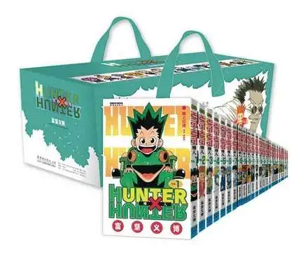 33 книга HUNTER X Vol. 1 полный набор Yoshihiro Togashi фантазия манга Япония прыжок дети ребенок