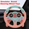 Children's Toy Simulation Copilots Steering Wheel Toys Car Remote Control Toys Early Education Learning Sounding Toys Kids Gifts 1