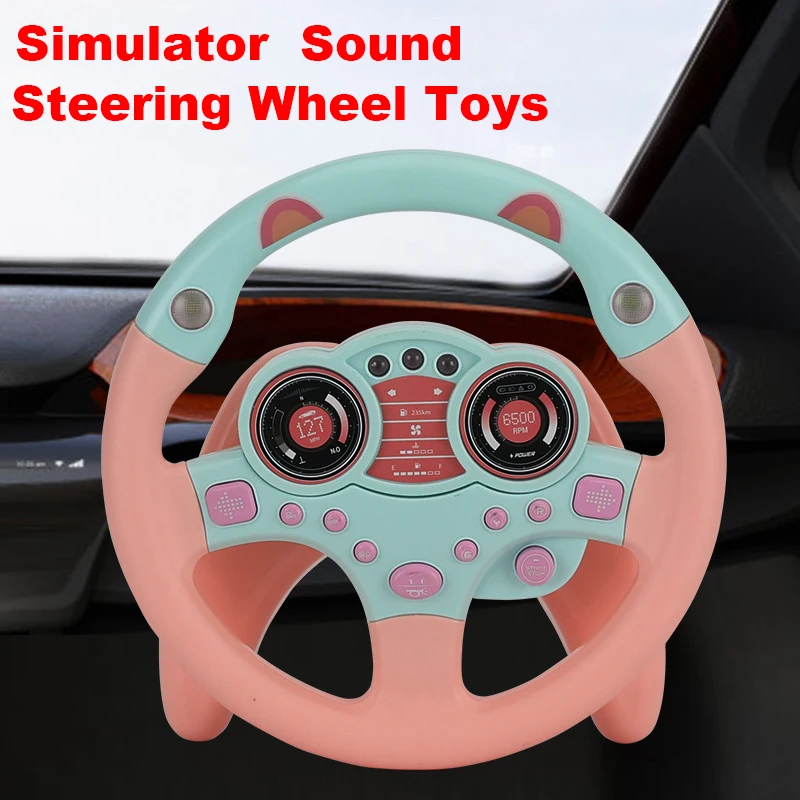 Children's Toy Simulation Copilots Steering Wheel Toys Car Remote Control Toys Early Education Learning Sounding Toys Kids Gifts Children's Toy Simulation Copilots Steering Wheel Toys Car Remote Control Toys Early Education Learning Sounding Toys Kids Gifts
