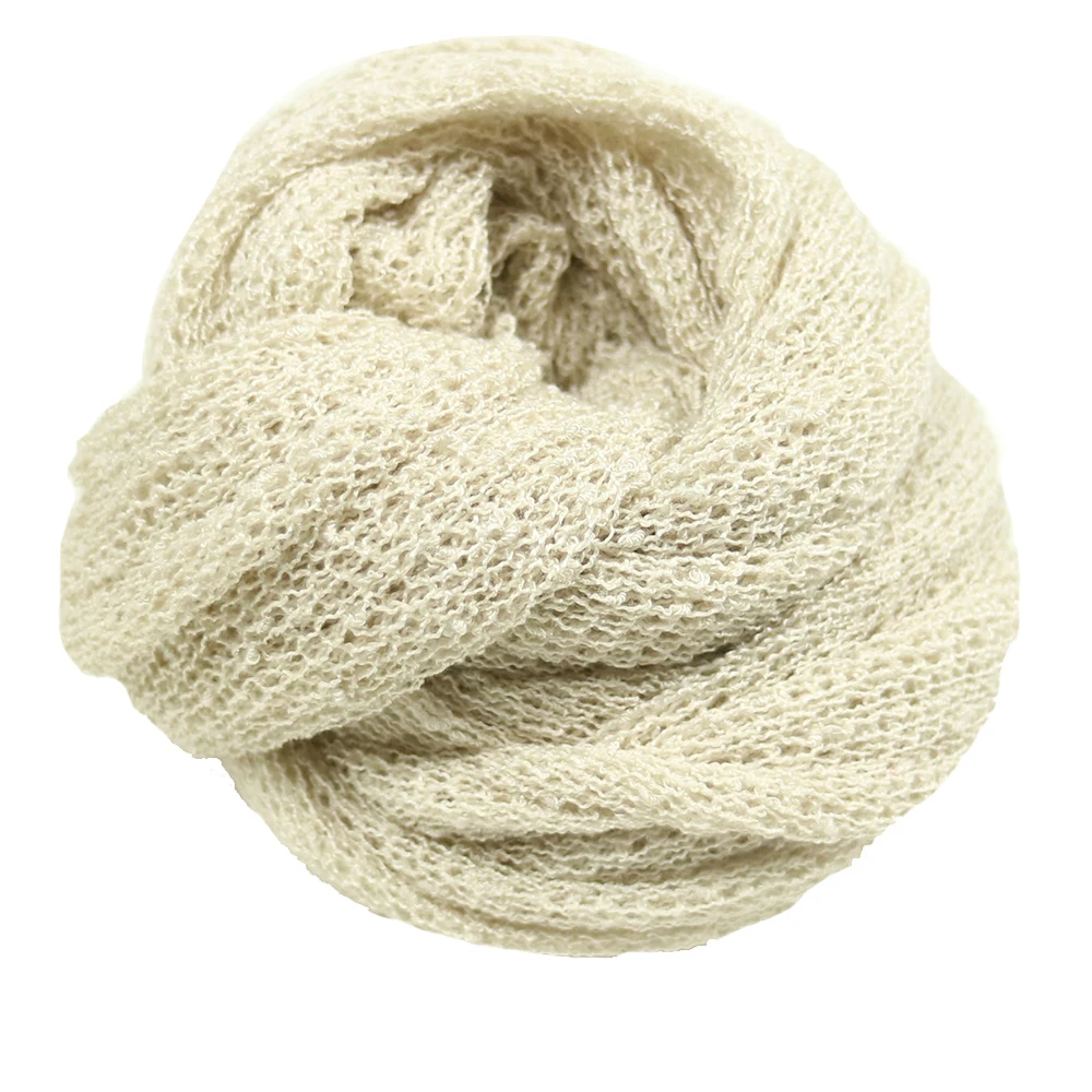 

Clearance! 140x30cm Soft Stretch Knitted Wraps Newborn Baby Swaddle for Newborn Photography Props for BABY SHOWER GIFT